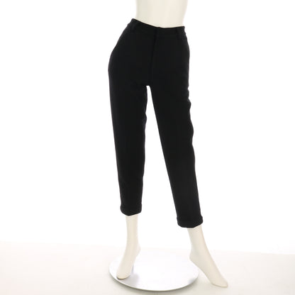 裾ダブルウールパンツ