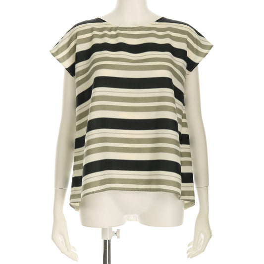 カラーボーダーブラウス