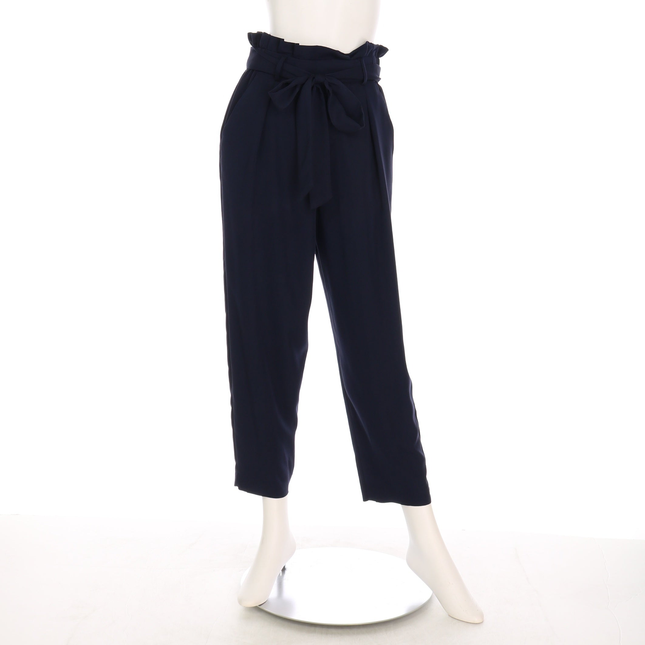 ラッピングウエストテーパードパンツ