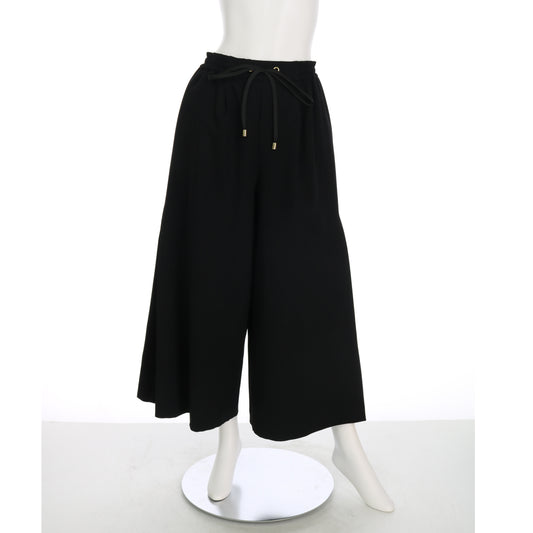 サイドデザインドロストワイドパンツ