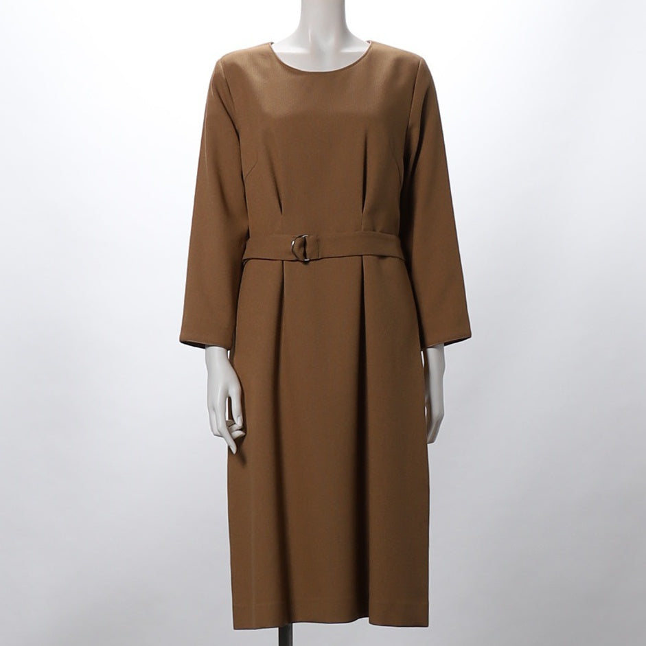 撥水ブッチャーシルエットワンピース