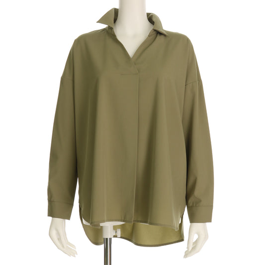 スキッパーカラーブラウス