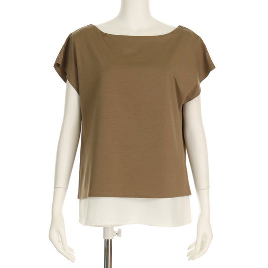 レイヤード風2wayトップス