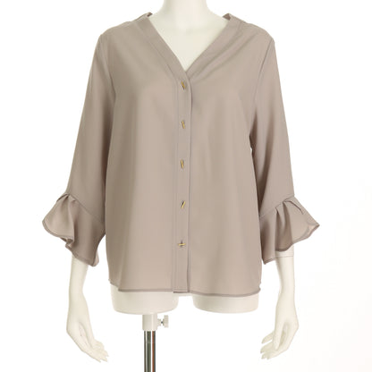 フレアスリーブきれいめブラウス