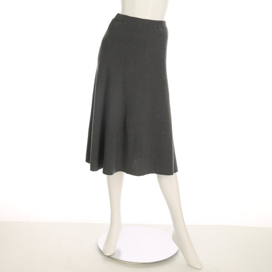 ラメニットスカート