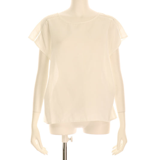 肩のはしごレースブラウス