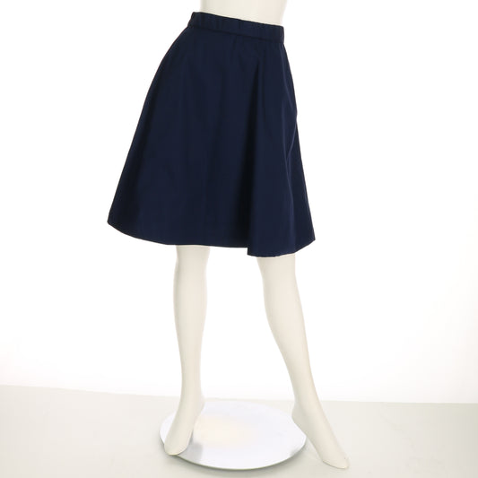 無地とギンガムチェックリバーシブルスカート