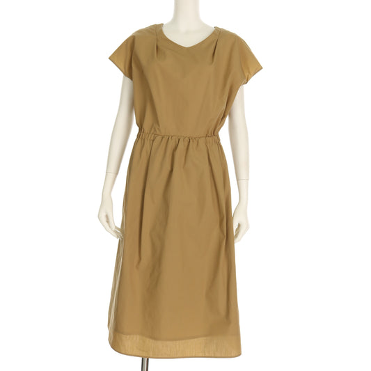 バックスリットリボンワンピース