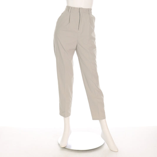 配色ステッチテーパードパンツ