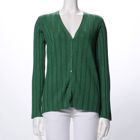 ラメ混カーディガン