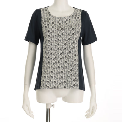 小花レースカットソー