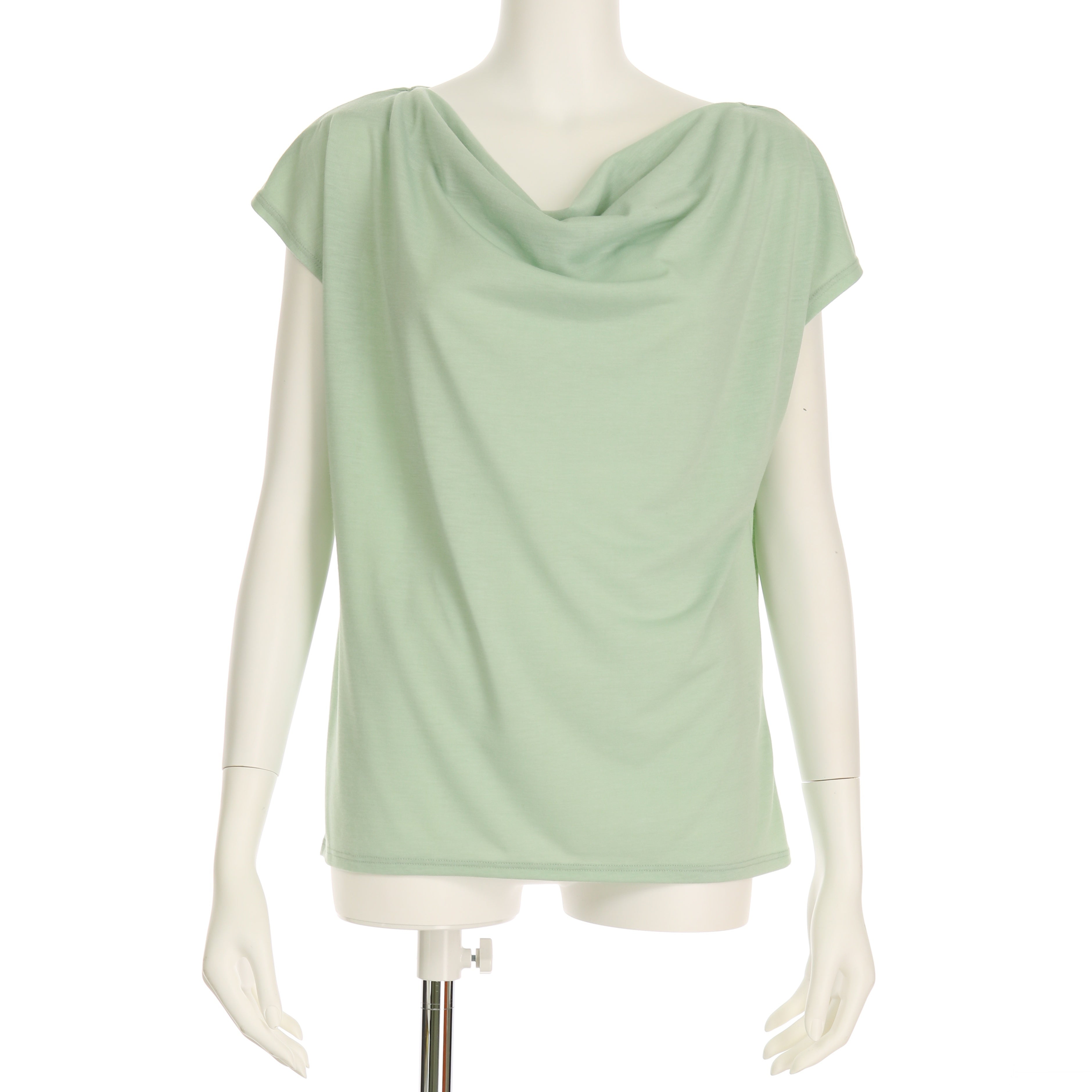 ドレープネックカットソー