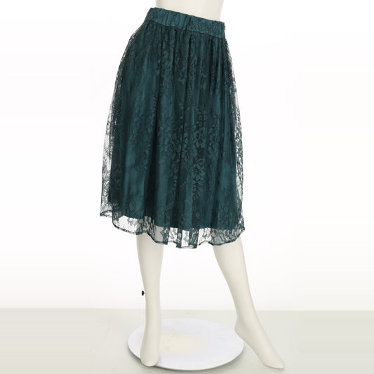 レースギャザースカート