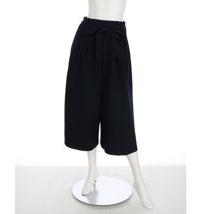 リボンベルトガウチョパンツ
