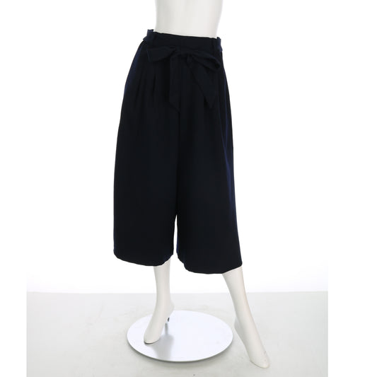 リボンベルトガウチョパンツ