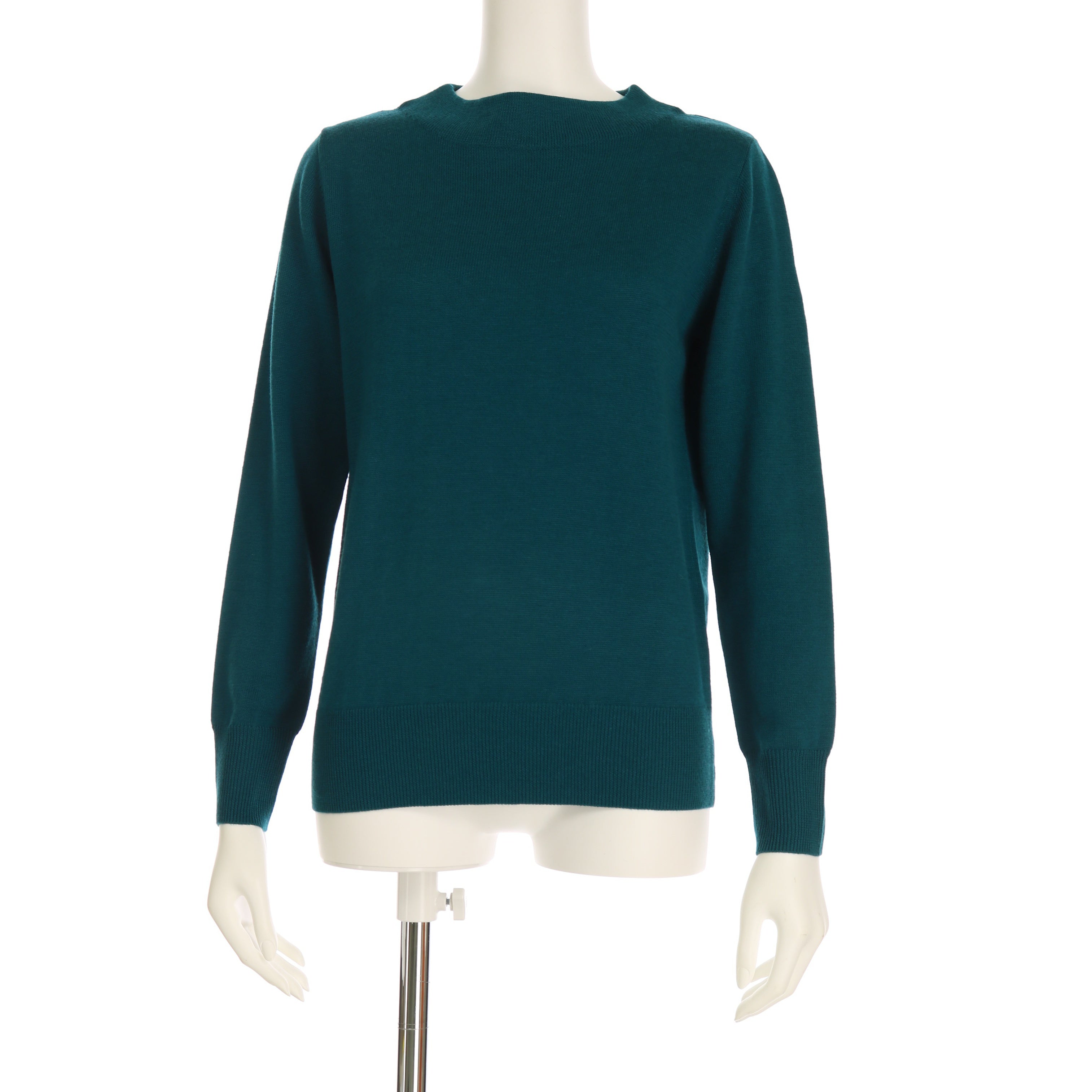 ボトルネックベーシックニットプルオーバー