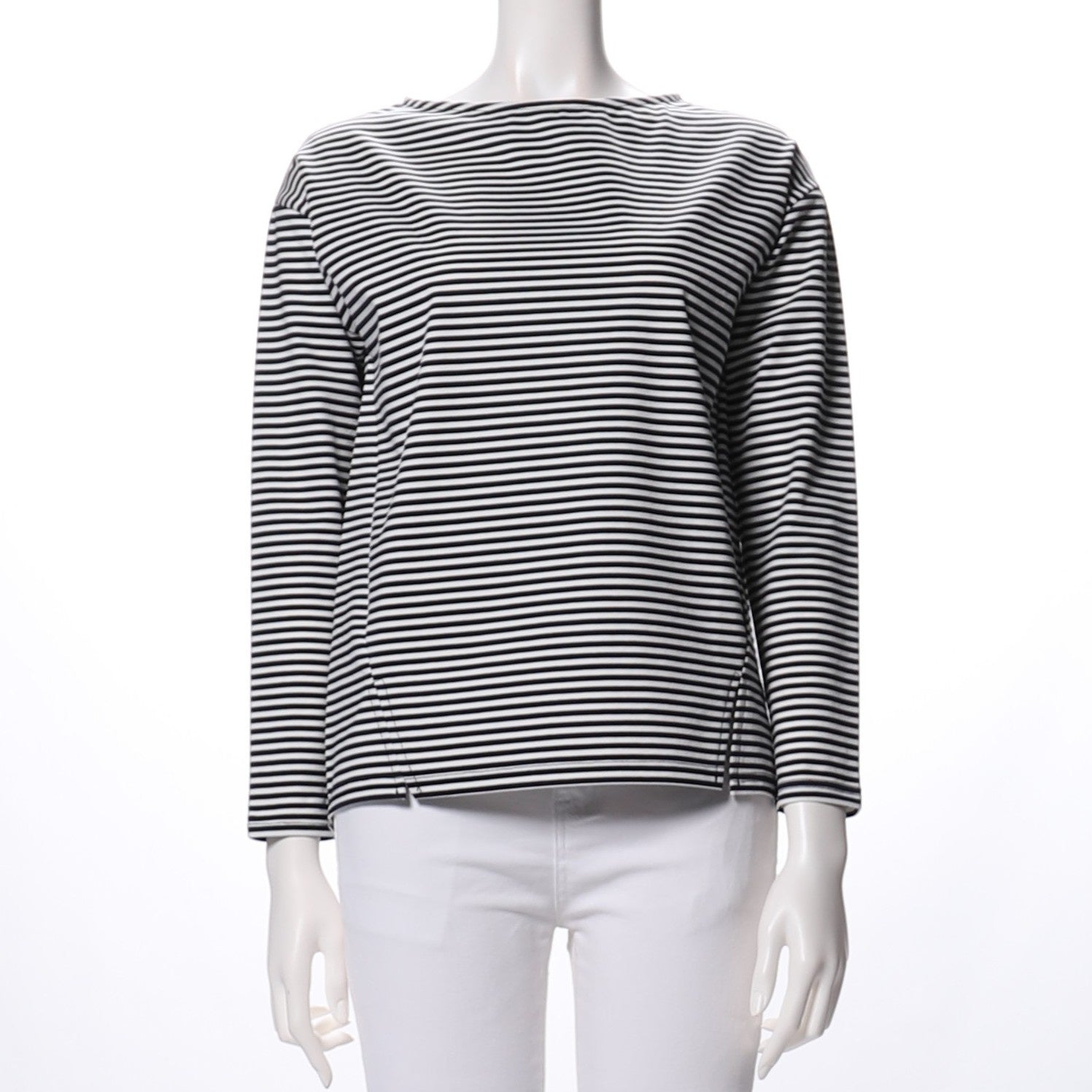 ボーダーバックテールカットソー