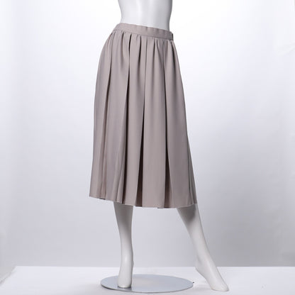 ボックスプリーツスカート