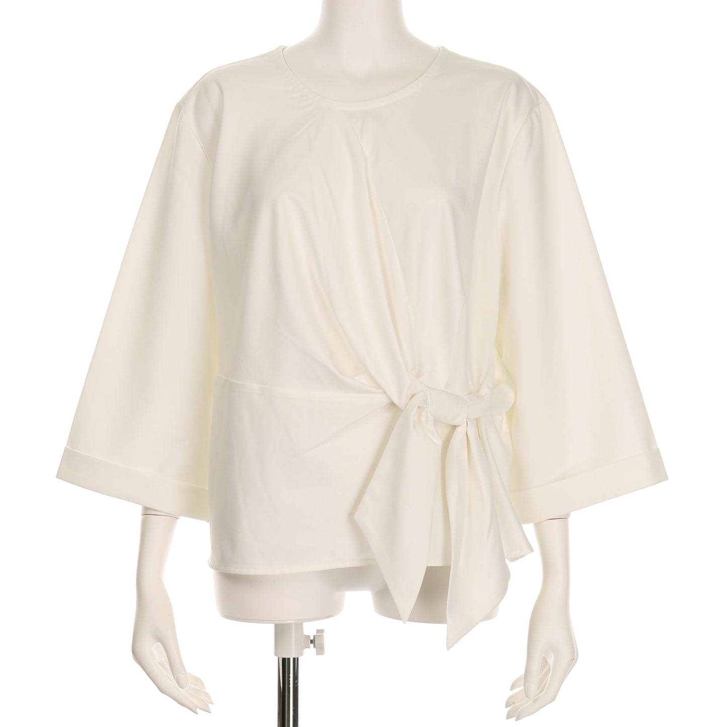 サイドリボンブラウス