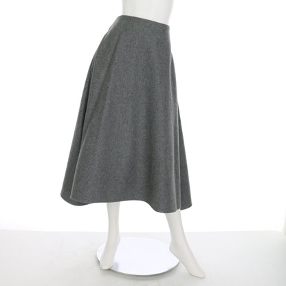 デザインフレアウールスカート