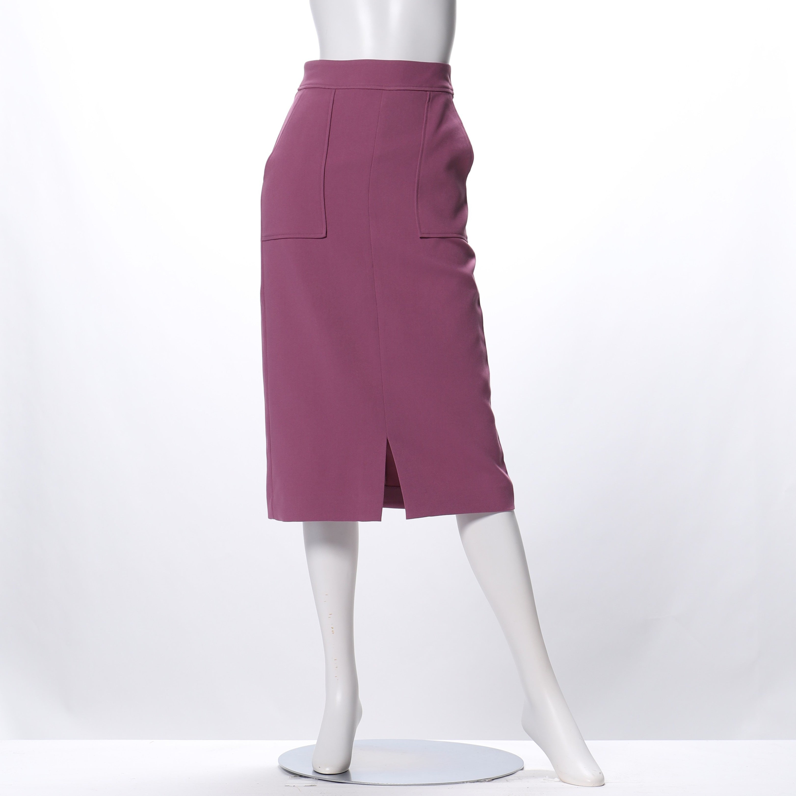 フロントポケットフロントスリットタイトスカート