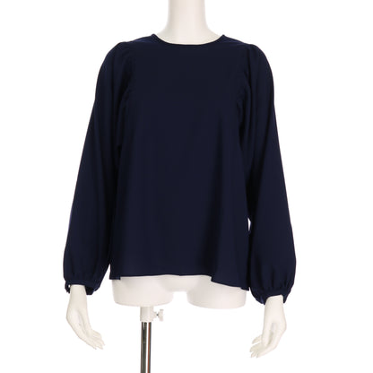 肩ギャザーボリュームスリーブブラウス