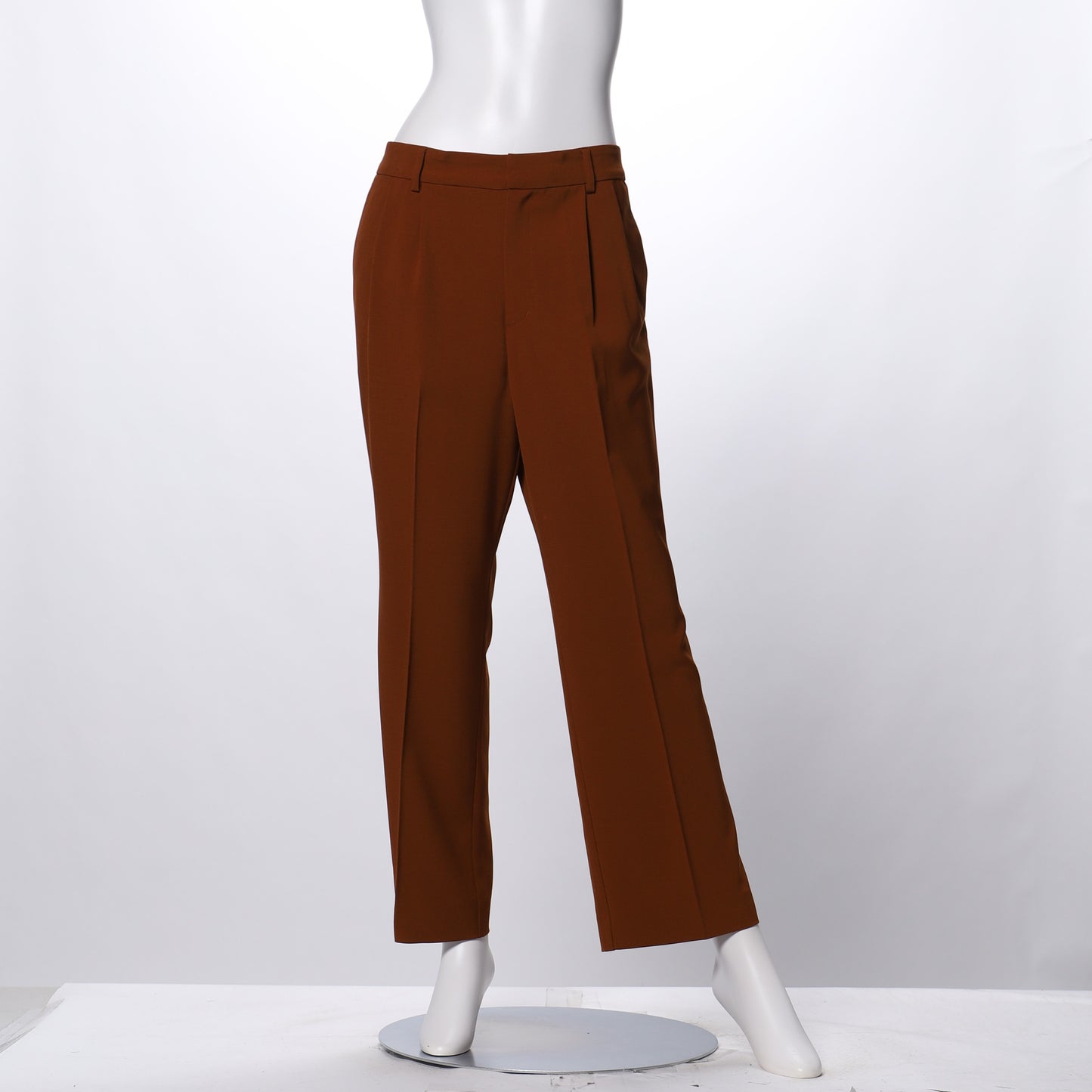 ハニカムグログランツータックフレアパンツ