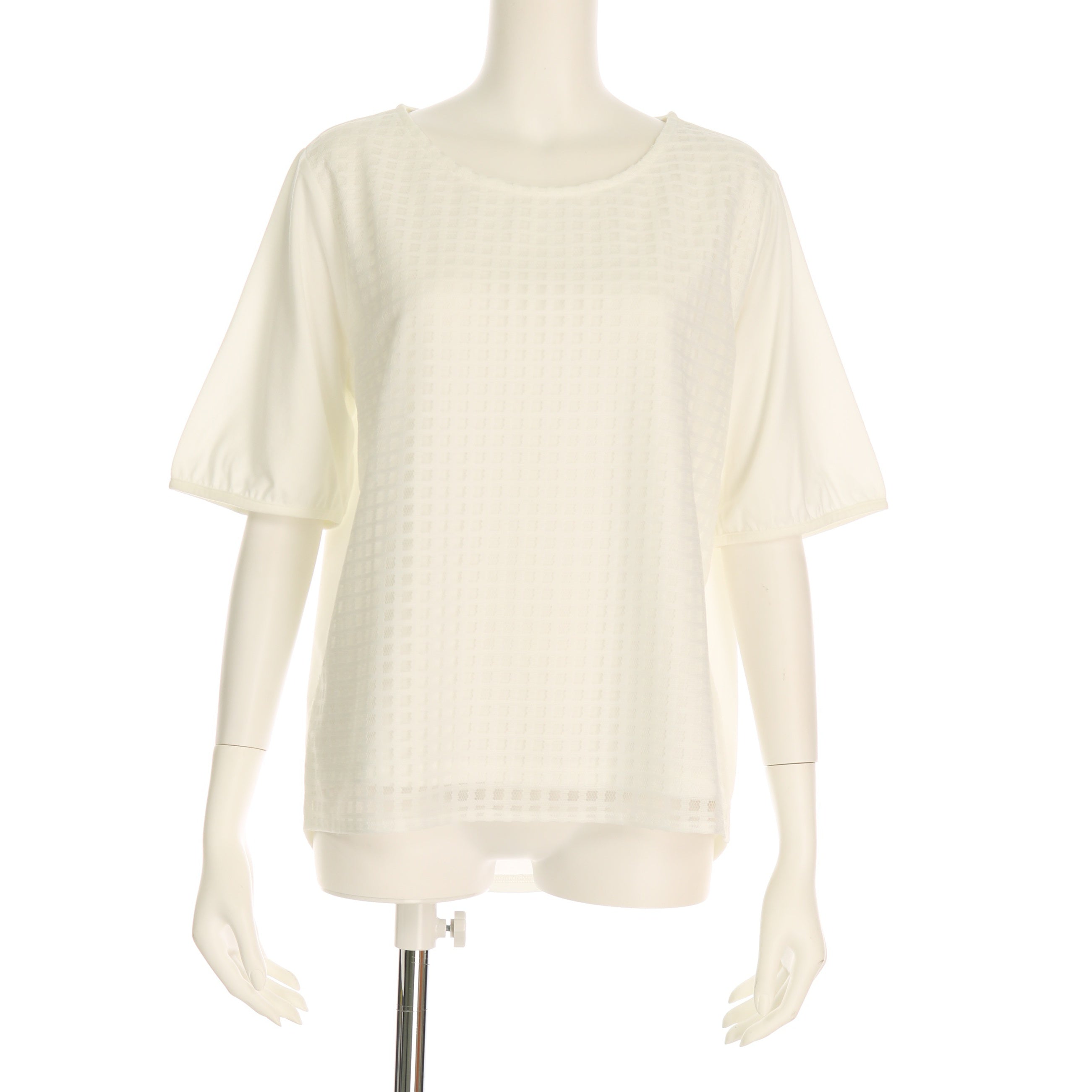 フロント異素材切り替えカットソー