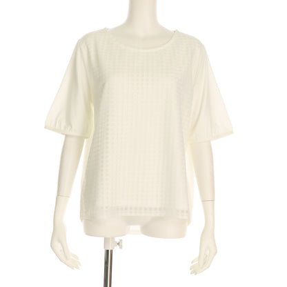 フロント異素材切り替えカットソー