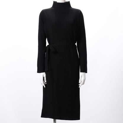 ハイネックサイド結びワンピース