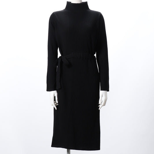 ハイネックサイド結びワンピース