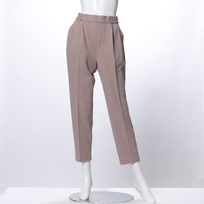 ハイストレッチジョーゼットきれいめパンツ