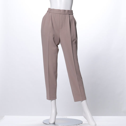 ハイストレッチジョーゼットきれいめパンツ
