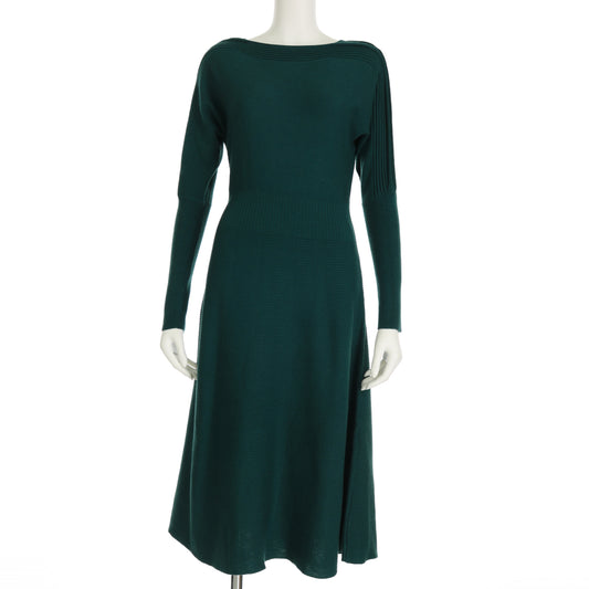 ウェストシェイプニットワンピース