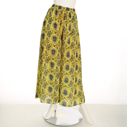 オリジナルプリント花柄フレアパンツ