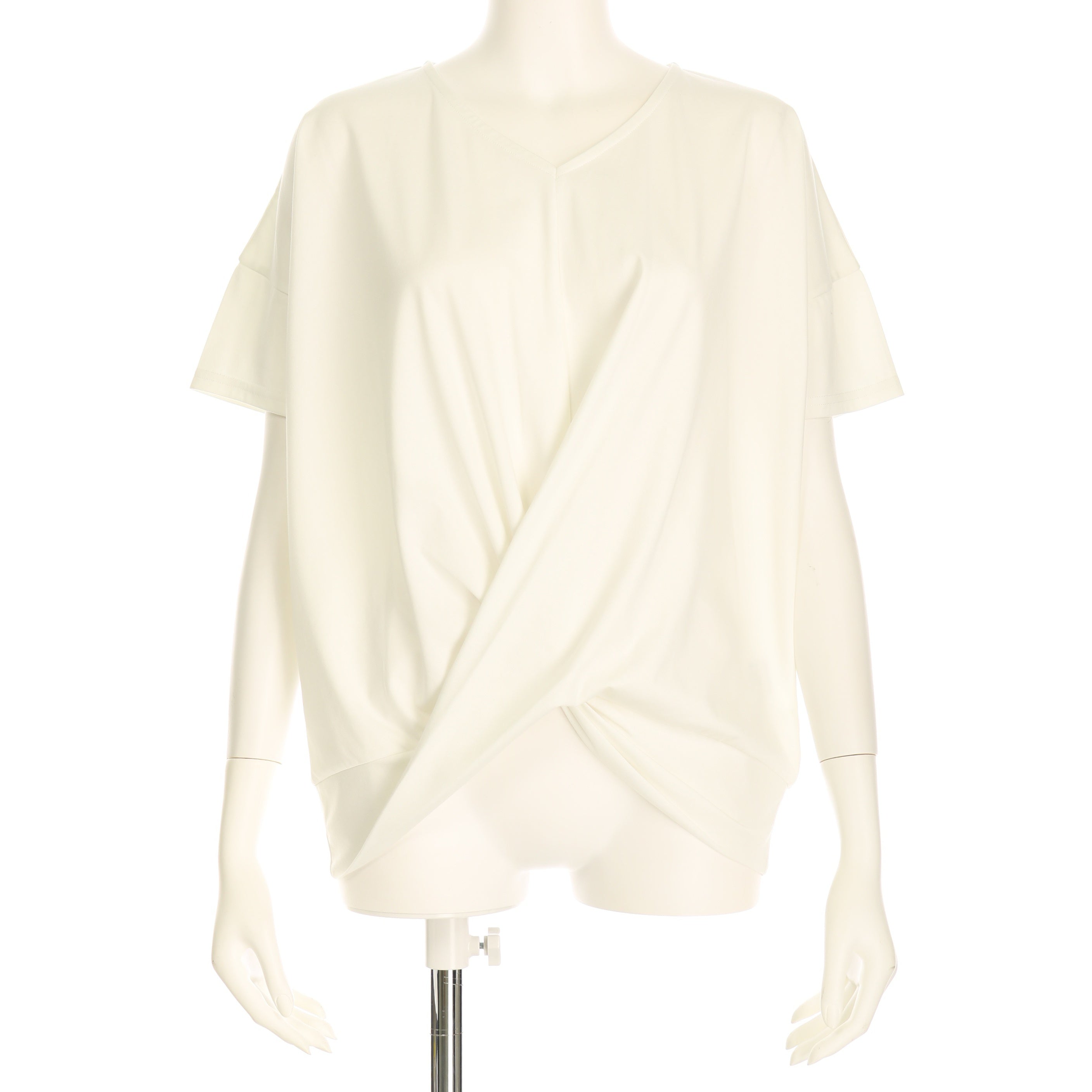 フロントクロスデザインカットソー