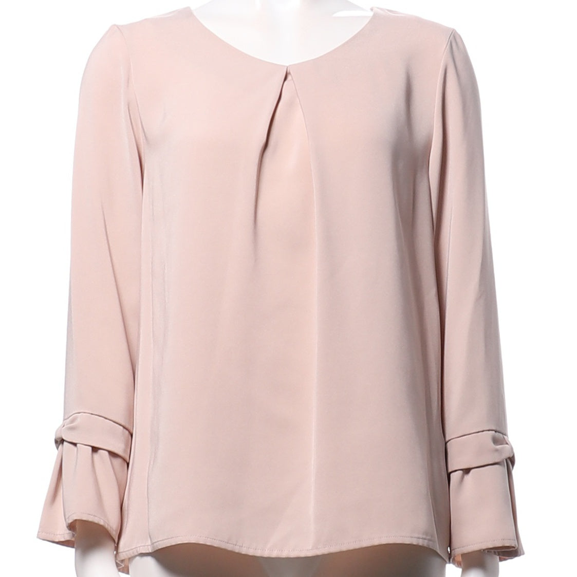 袖リボンブラウス