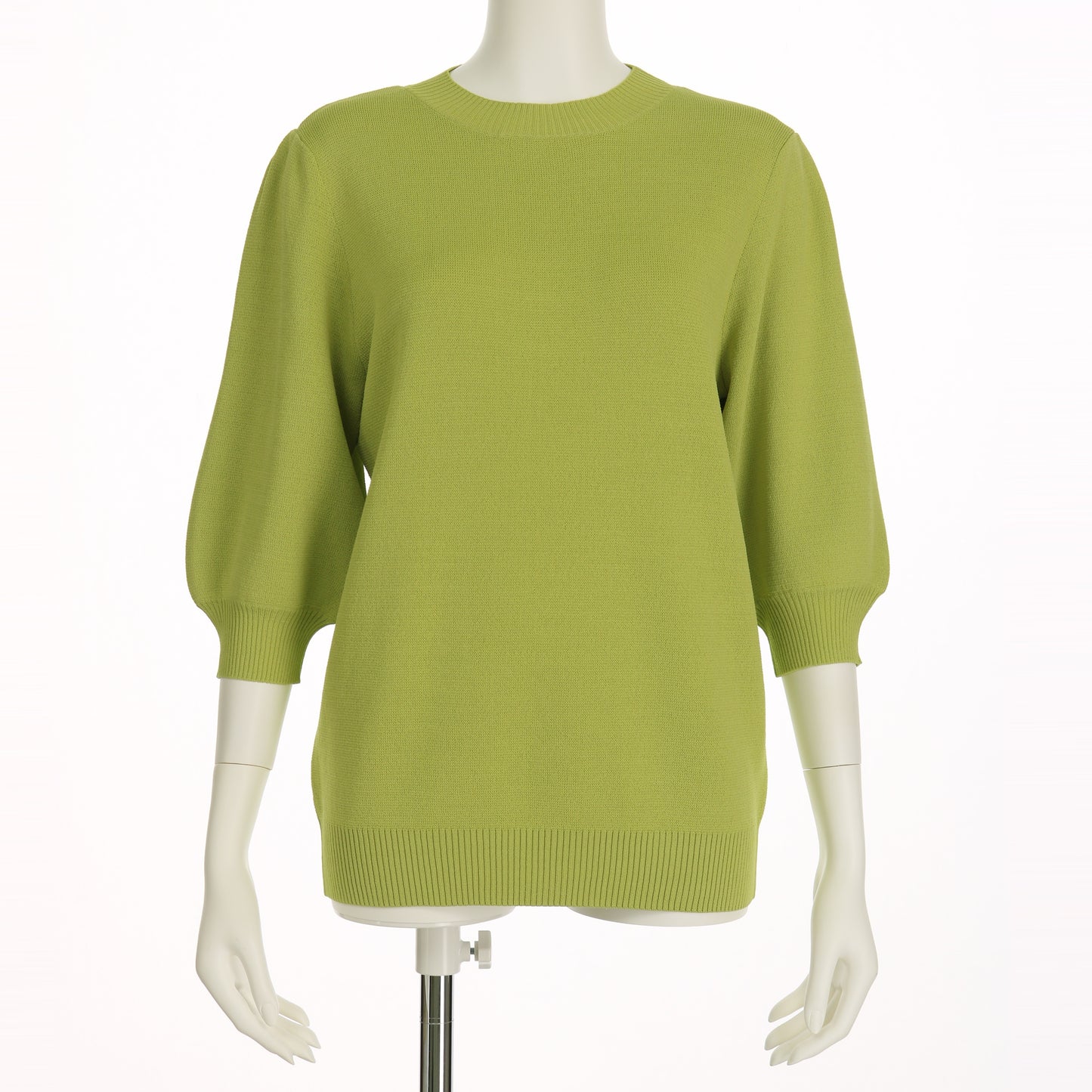 パフスリーブニット