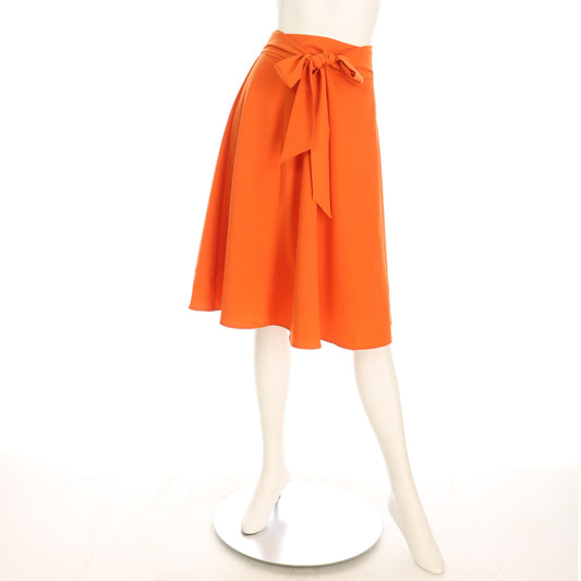 ウエストリボンフレアスカート