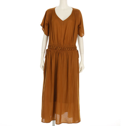 シルキービンテージロングワンピース