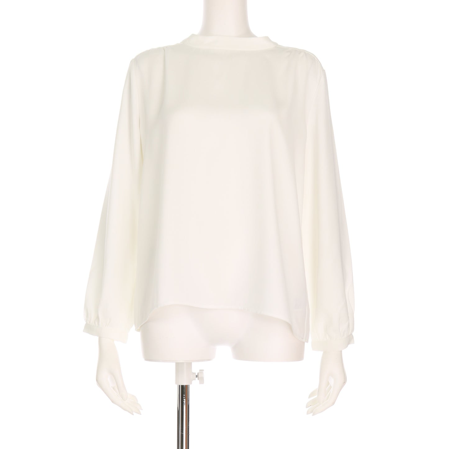 スタンドカラーブラウス