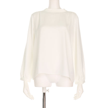 スタンドカラーブラウス