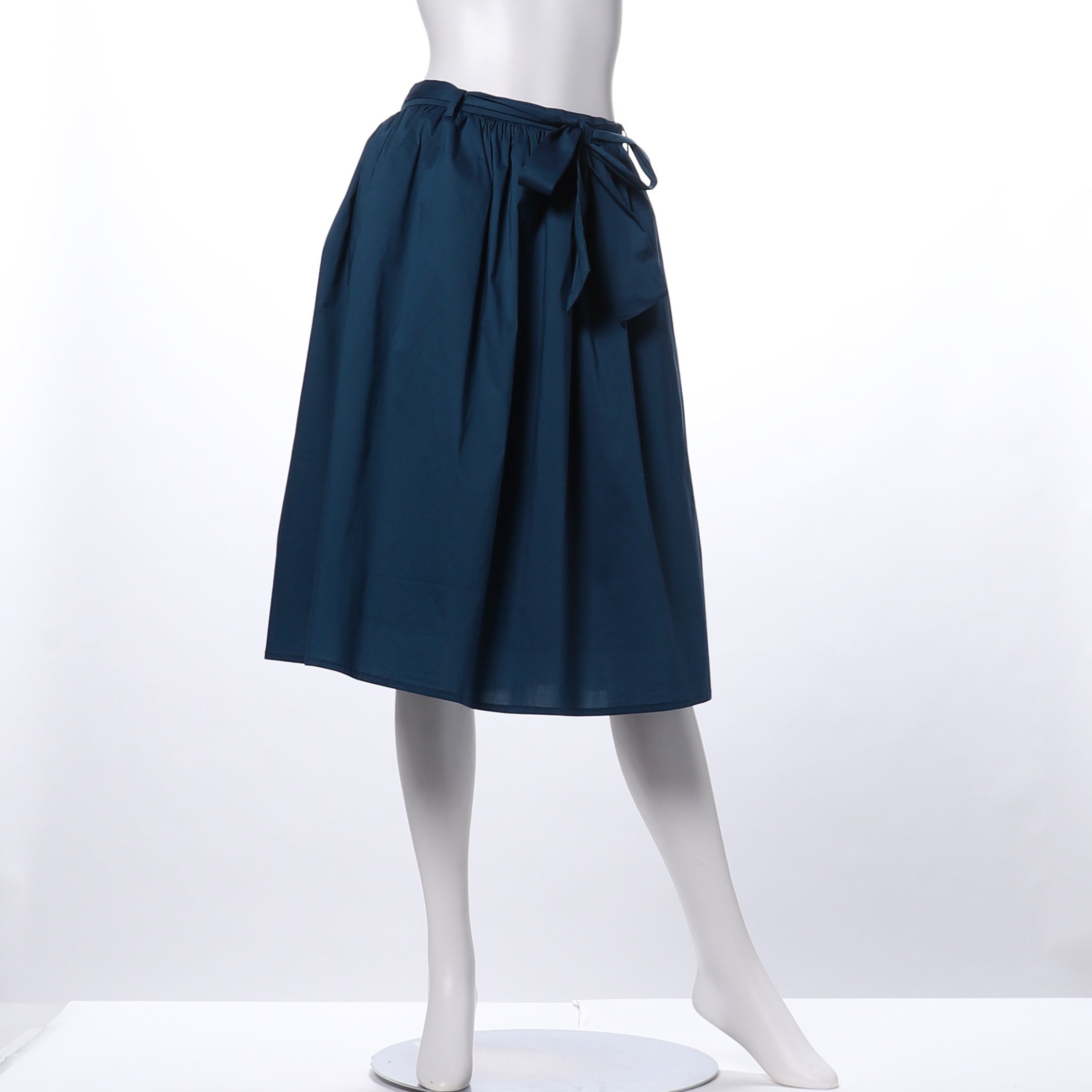 ウエストリボンフレアスカート