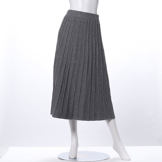 ニットプリーツスカート