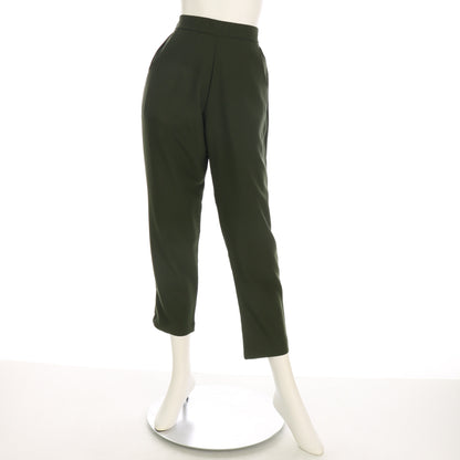 後ろゴムテーパードパンツ