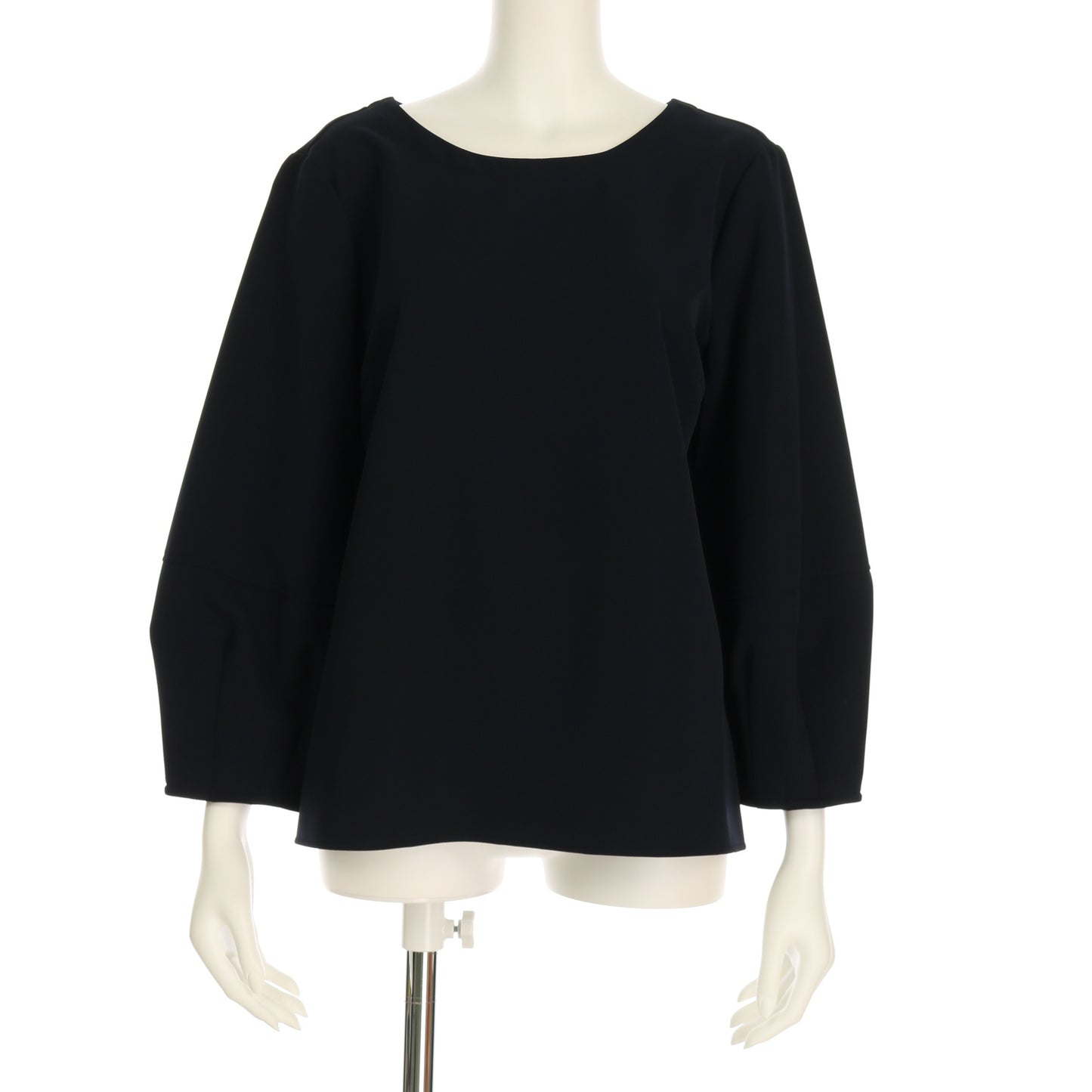 バックスタイルベルトデザインブラウス