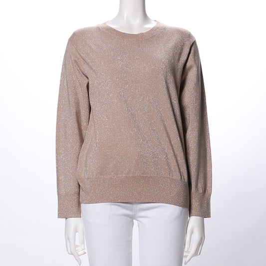 ラメ感のある長袖ニット