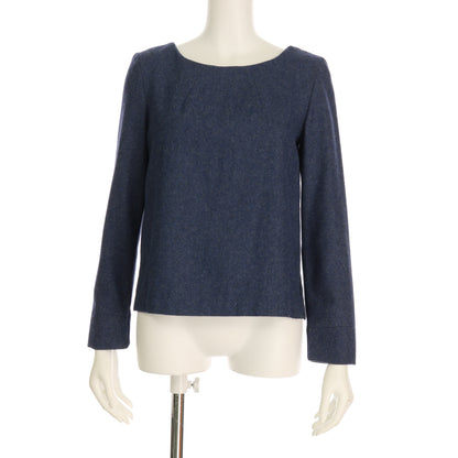 バックリボンレースブラウス