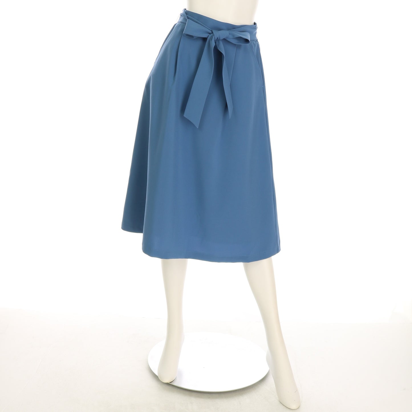 ウエストリボンフレアスカート