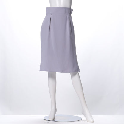 レースアップデザインタック入りスカート